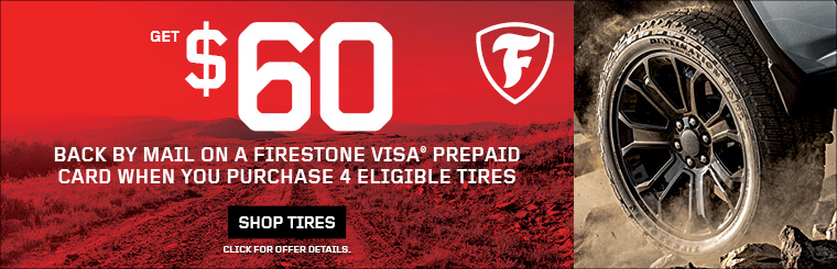 Firestone Summer Promotion | Joe's Auto & Tire, Minnesota