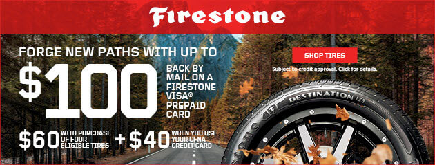 Firestone Offer | Joe's Auto & Tire-Minnesota